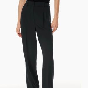 Aritzia Effortless pants size 12, black, regular length